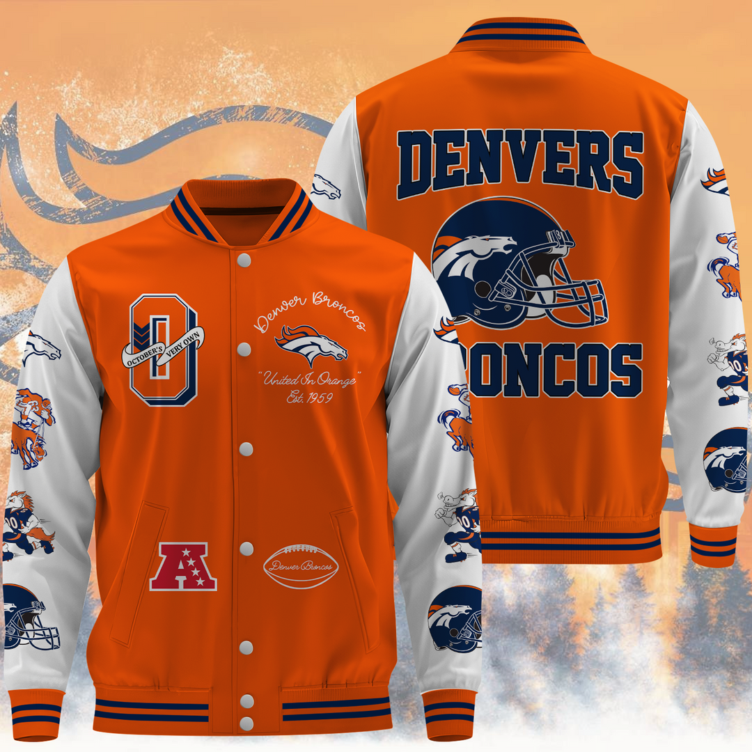 NFL Denver Broncos OVO Premium Varsity Jacket