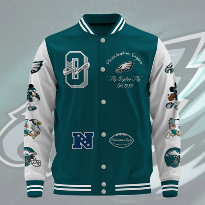 NFL Philadelphia Eagles OVO Premium Varsity Jacket