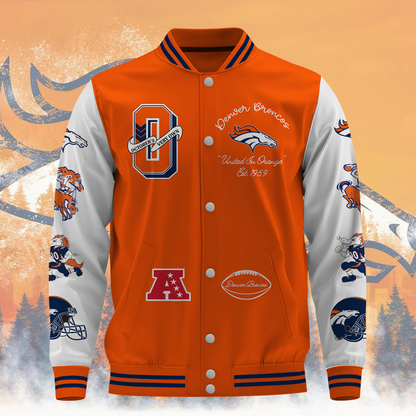 NFL Denver Broncos OVO Premium Varsity Jacket
