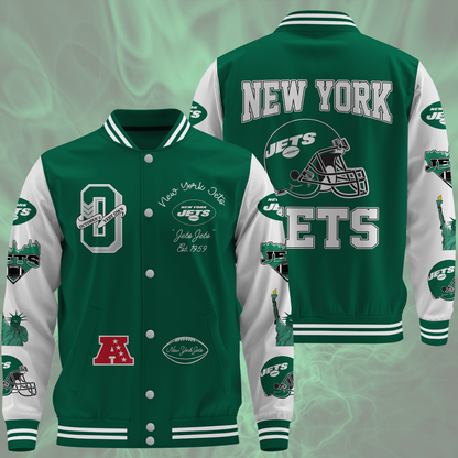 NFL New York Jets OVO Premium Varsity Jacket