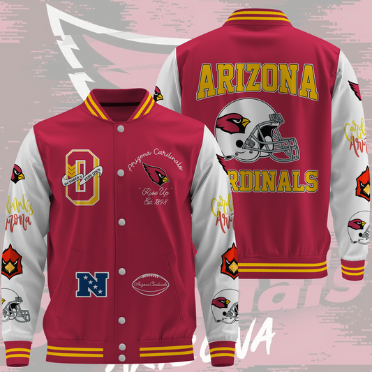 NFL Arizona Cardinals OVO Premium Varsity Jacket