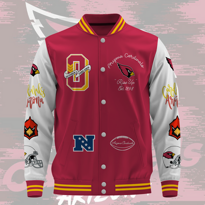 NFL Arizona Cardinals OVO Premium Varsity Jacket