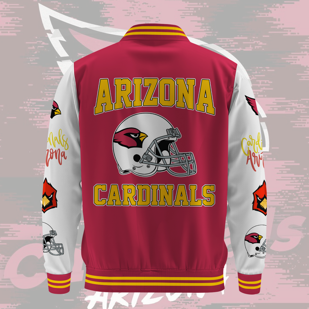 NFL Arizona Cardinals OVO Premium Varsity Jacket