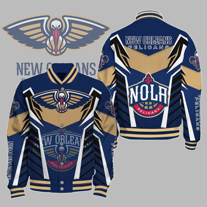 NBA New Orleans Pelicans Varsity Jacket V3