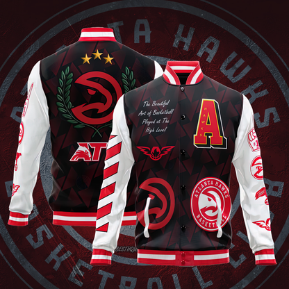 NBA Atlanta Hawks Varsity Jacket V1