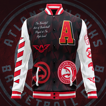 NBA Atlanta Hawks Varsity Jacket V1