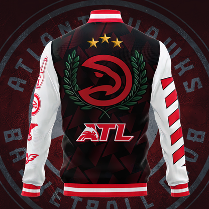 NBA Atlanta Hawks Varsity Jacket V1