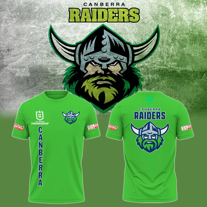 Canberra Raiders NRL Limited Edition T-Shirt TM - You will save more when you buy the clothes and hat combo V2
