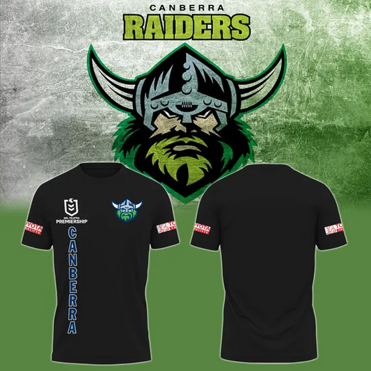 Canberra Raiders NRL Limited Edition T-Shirt TM - You will save more when you buy the clothes and hat combo V4