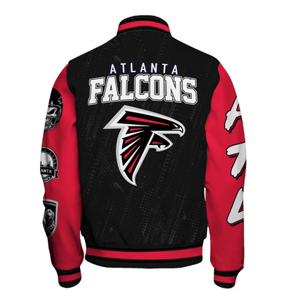 Atlanta Falcons National Football League Conquer Every Field Unisex Varsity Jacket