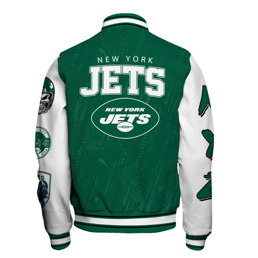 New York Jets National Football League Conquer Every Field Unisex Varsity Jack