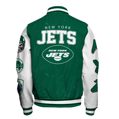 New York Jets National Football League Conquer Every Field Unisex Varsity Jack