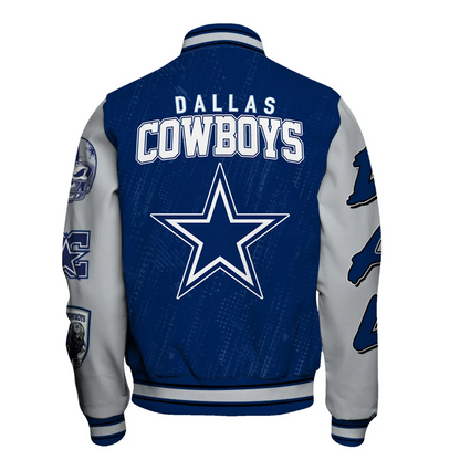 Dallas Cowboys National Football League Conquer Every Field Unisex Varsity Jacket