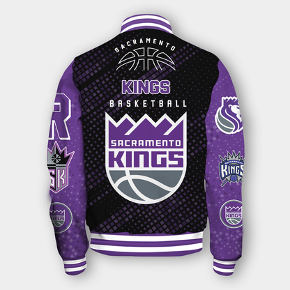 NBA Sacramento Kings  NATIONAL BASKETBALL ASSOCIATION VARSITY JACKET V2