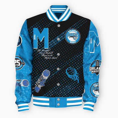 NBA Orlando Magic NATIONAL BASKETBALL ASSOCIATION VARSITY JACKET V2