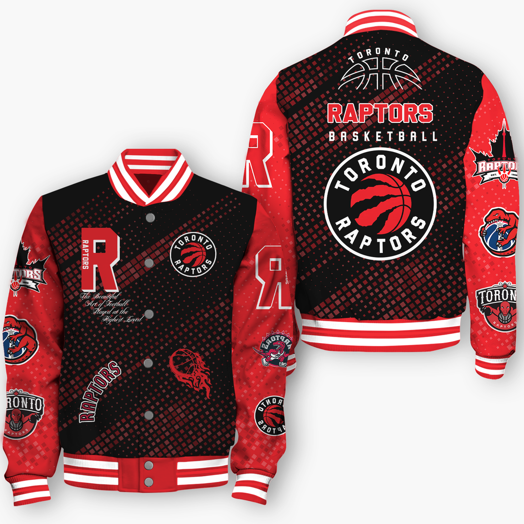NBA Toronto Raptors NATIONAL BASKETBALL ASSOCIATION VARSITY JACKET V2