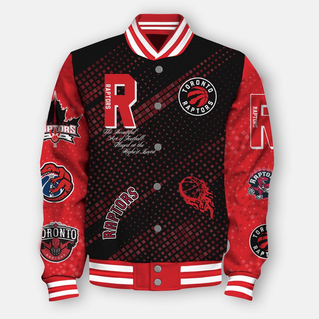 NBA Toronto Raptors NATIONAL BASKETBALL ASSOCIATION VARSITY JACKET V2