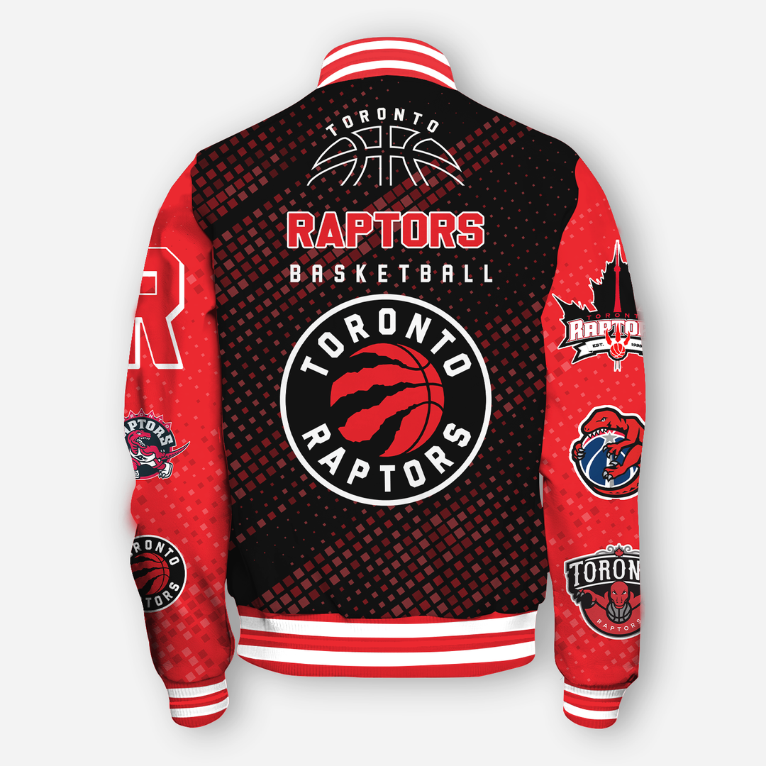 NBA Toronto Raptors NATIONAL BASKETBALL ASSOCIATION VARSITY JACKET V2