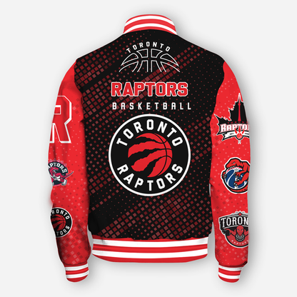 NBA Toronto Raptors NATIONAL BASKETBALL ASSOCIATION VARSITY JACKET V2