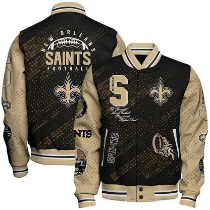 New Orleans Saints National Football League V2 Varsity Jacket
