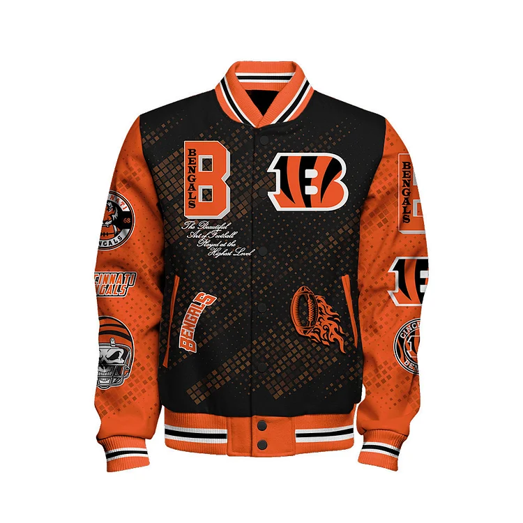 Cincinnati Bengals National Football League V2 Varsity Jacket