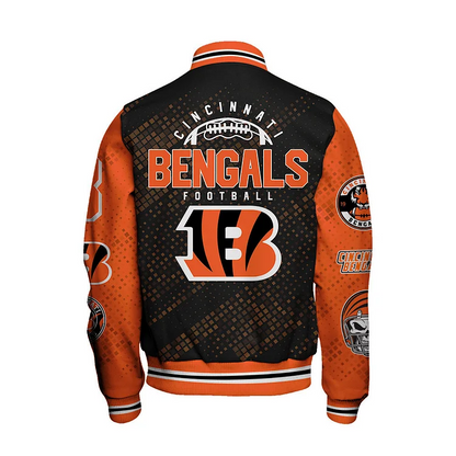 Cincinnati Bengals National Football League V2 Varsity Jacket