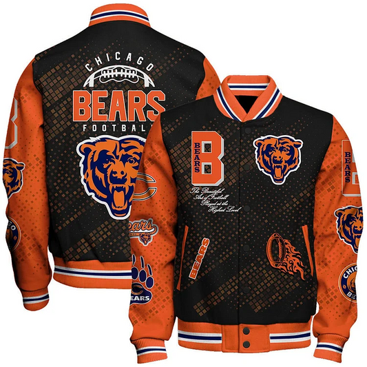 Chicago Bears National Football League V2 Varsity Jacket