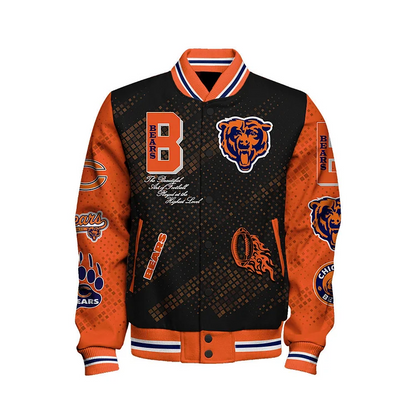 Chicago Bears National Football League V2 Varsity Jacket