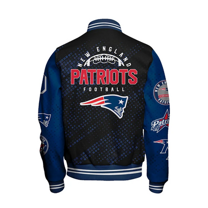 New England Patriots National Football League V2 Varsity Jacket