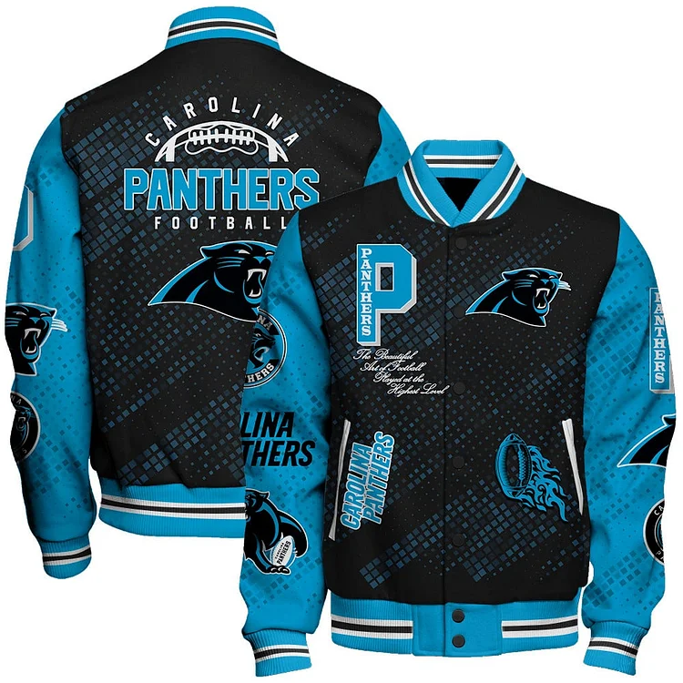 Carolina Panthers National Football League V2 Varsity Jacket