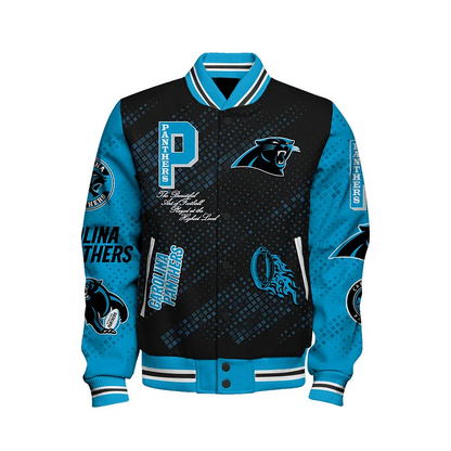 Carolina Panthers National Football League V2 Varsity Jacket