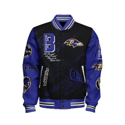 Baltimore Ravens National Football League V2 Varsity Jacket