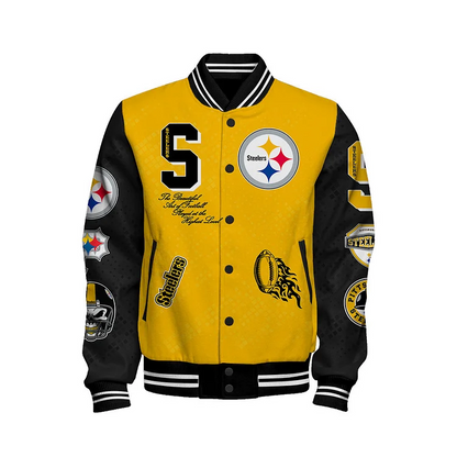 Pittsburgh Steelers National Football League V2 Varsity Jacket