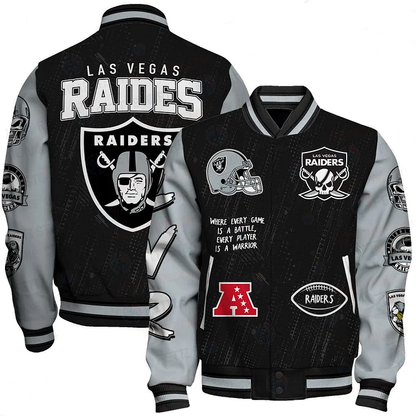 Las Vegas Raiders National Football League V2 Varsity Jacket