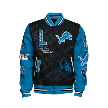 Detroit Lions National Football League V2 Varsity Jacket