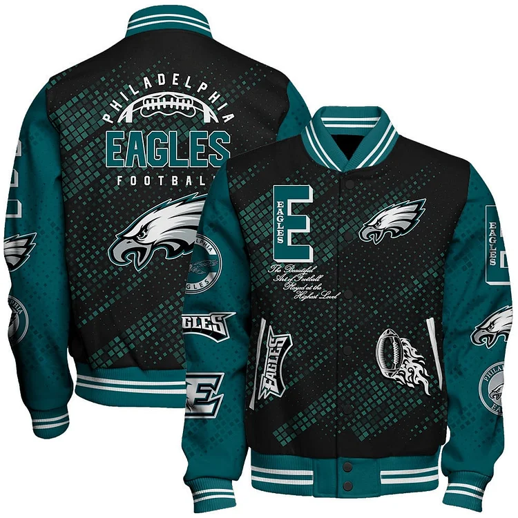 Philadelphia Eagles National Football League V2 Varsity Jacket