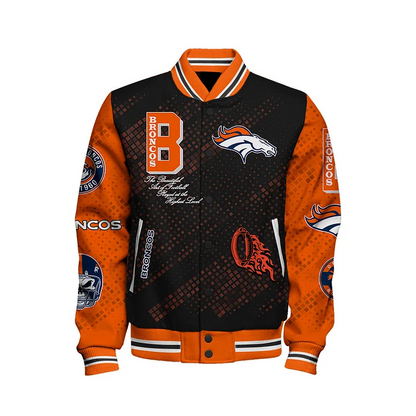 Denver Broncos National Football League V2 Varsity Jacket