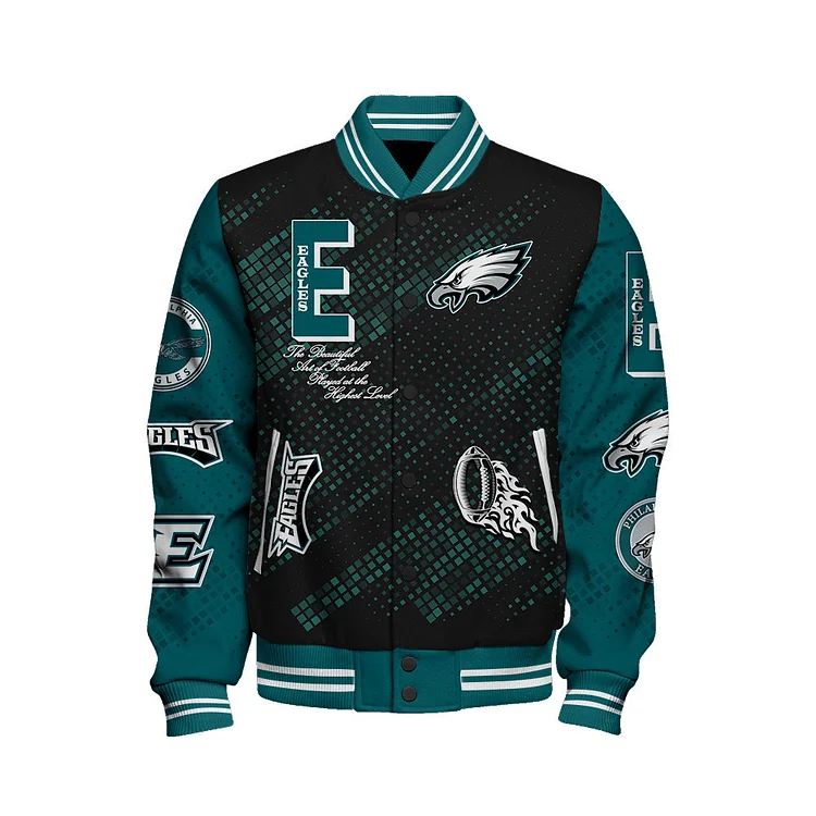 Philadelphia Eagles National Football League V2 Varsity Jacket