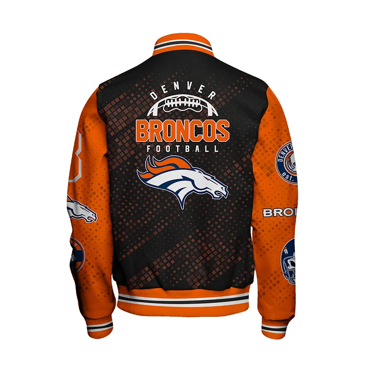 Denver Broncos National Football League V2 Varsity Jacket
