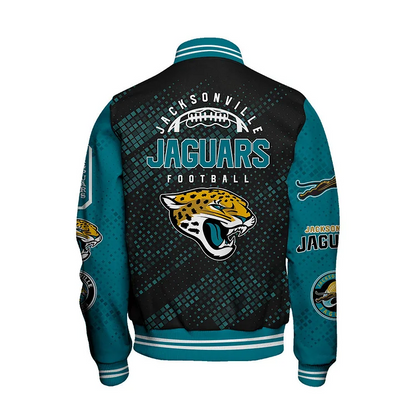 Jacksonville Jaguars National Football League V2 Varsity Jacket