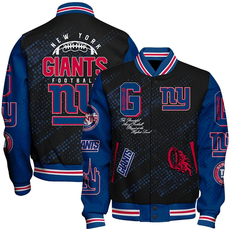 New York Giants National Football League V2 Varsity Jacket
