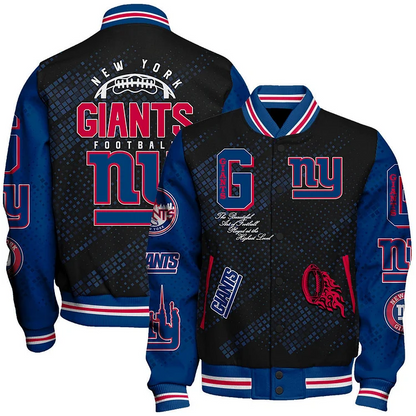 New York Giants National Football League V2 Varsity Jacket