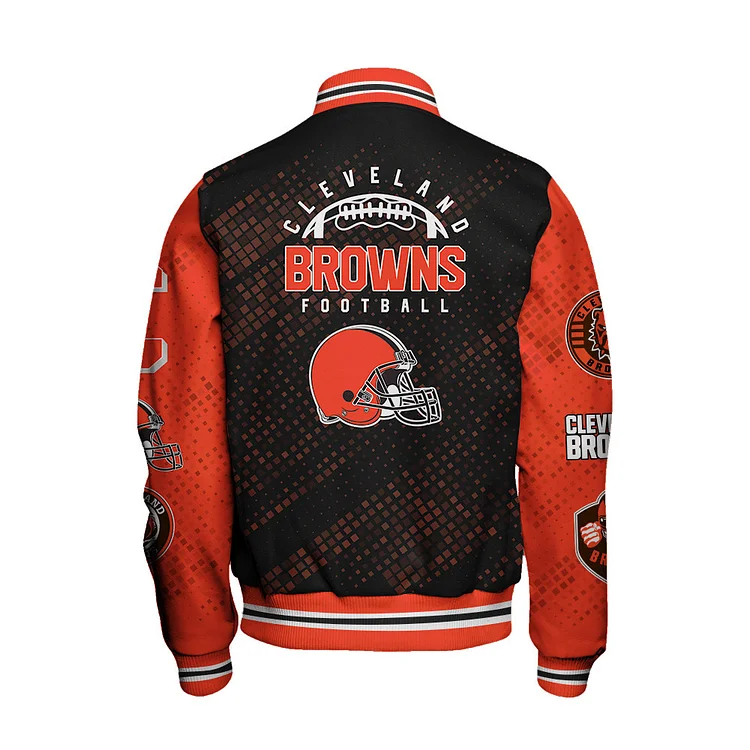 Cleveland Browns National Football League V2 Varsity Jacket