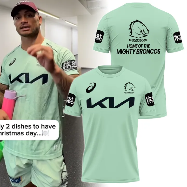 Brisbane Broncos NRL Limited Edition T-Shirt TM - You will save more when you buy the clothes and hat combo V4