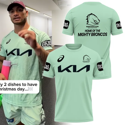 Brisbane Broncos NRL Limited Edition T-Shirt TM - You will save more when you buy the clothes and hat combo V4