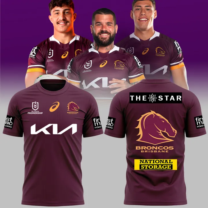 Brisbane Broncos NRL Limited Edition T-Shirt TM V3