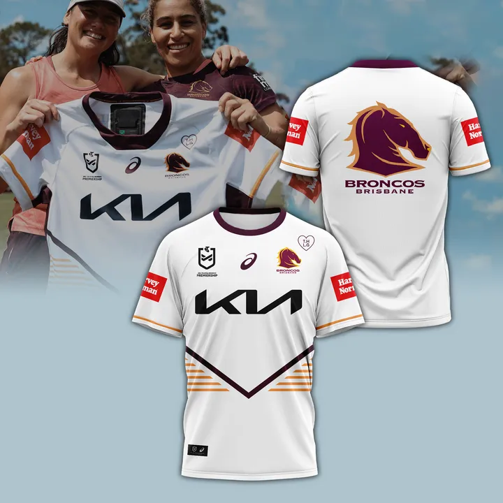 Brisbane Broncos NRL Limited Edition T-Shirt TM V5