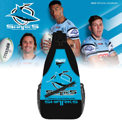 Cronulla Sharks NRL Crossbody Bag TM NTA V1