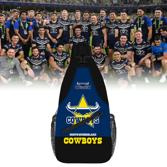 NQ Cowboys NRL Crossbody Bag TM NTA V1