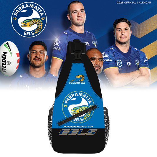 Parramatta Eels NRL Crossbody Bag TM NTA V1